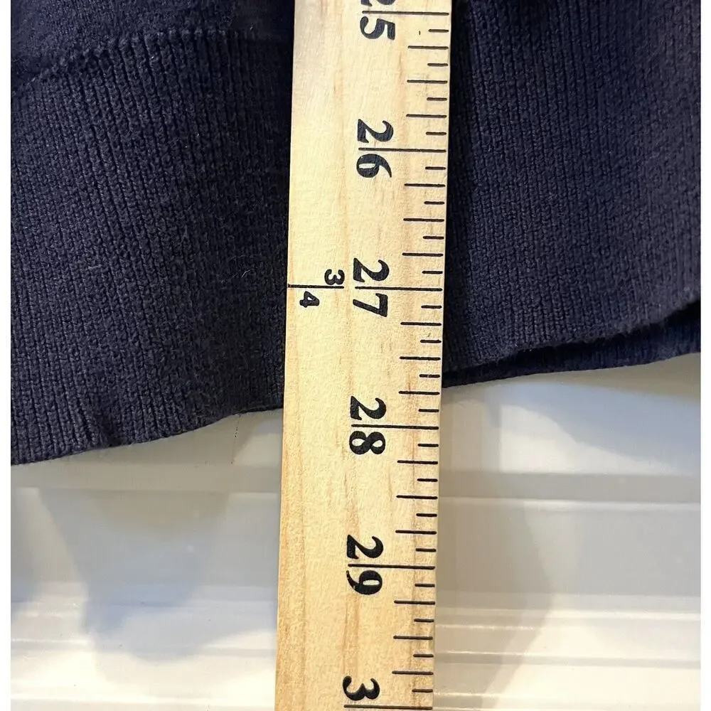 Polo Ralph Lauren Sweater Mens XL Blue Pima Cotton V Neck Preppy
